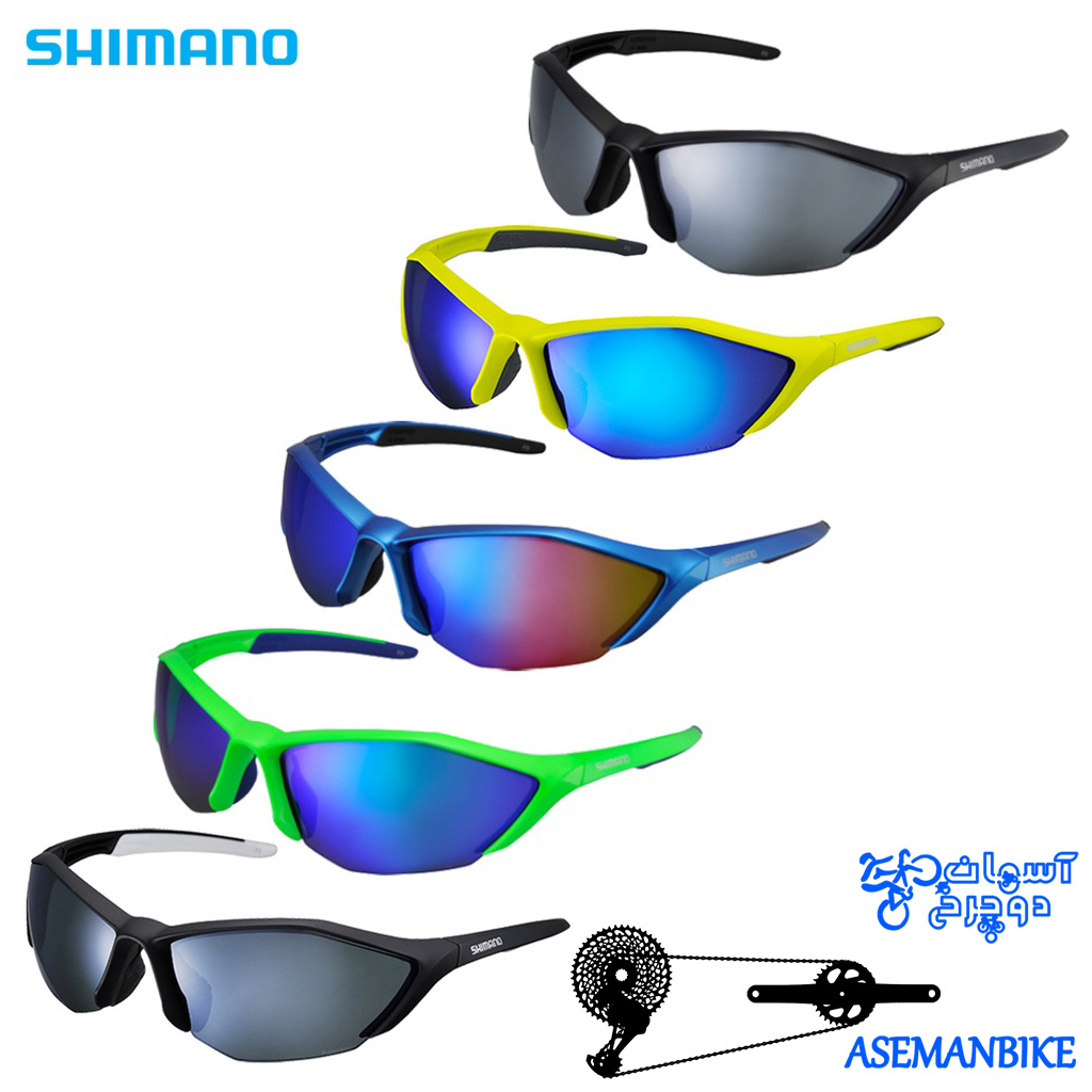 عینک دوچرخه شیمانو مدل اس 61 آر-پی ال پلاریزه Shimano Glasses S61R-PL