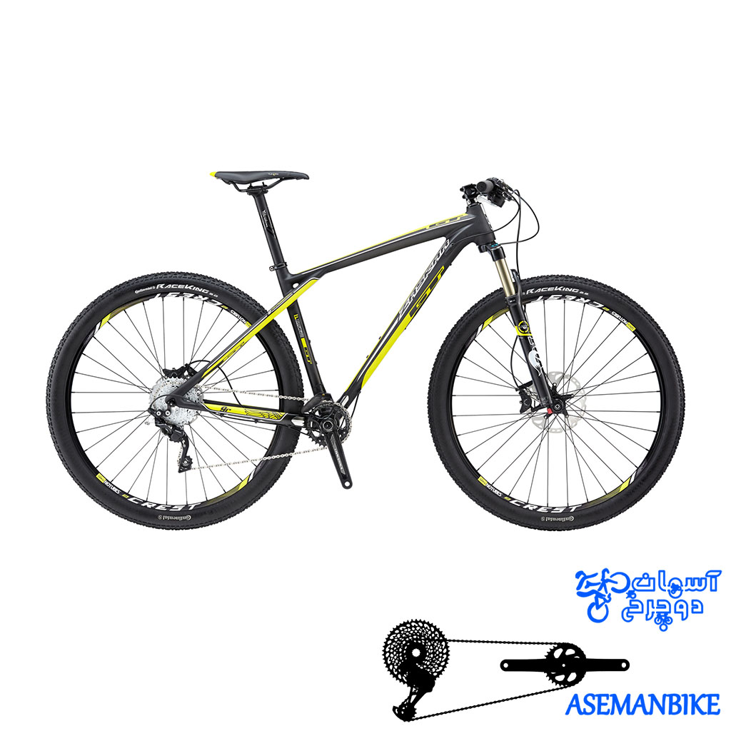 دوچرخه کوهستان زاسکار پرو کربن جی تی سایز 29 2015 GT Zaskar Pro Carbon