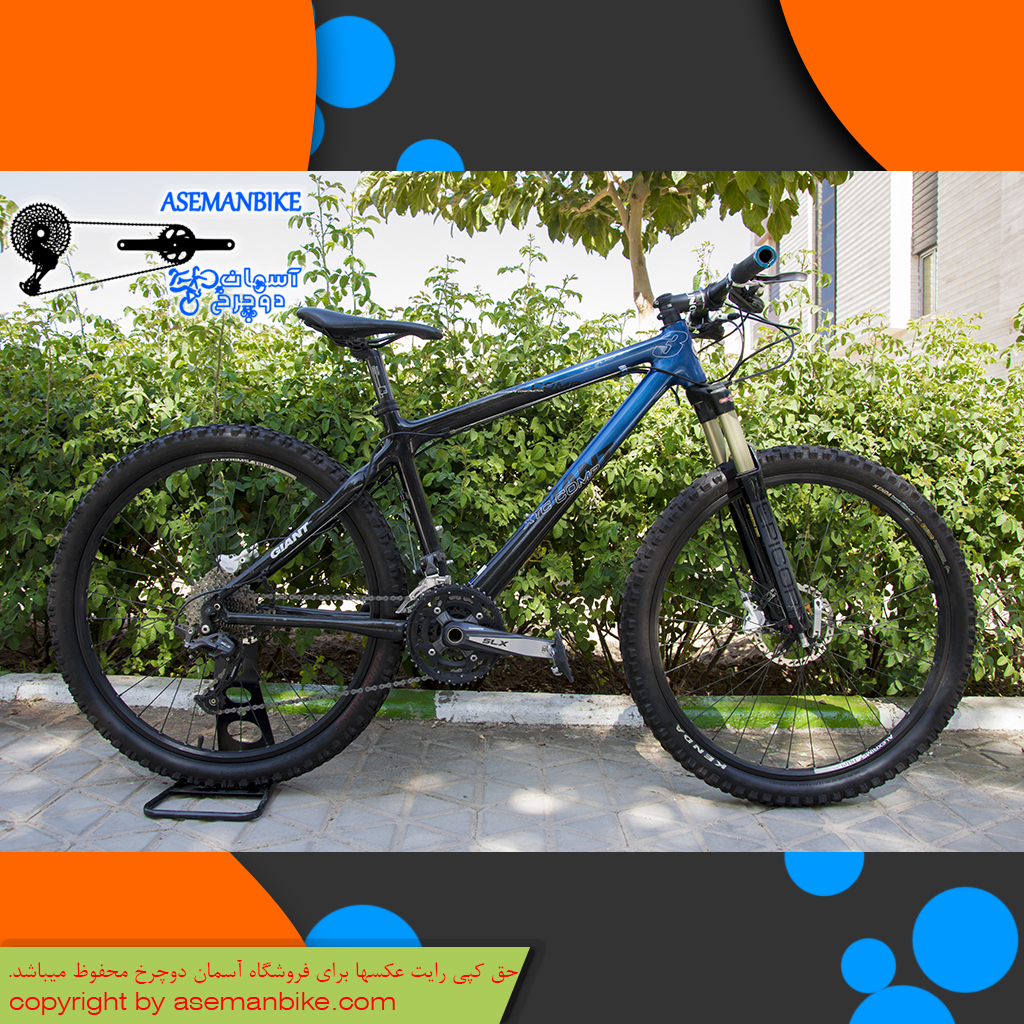 دوچرخه استوک دست دو جاینت کربن مدل ایکس تی سی کامپوزیت سایز 26 Giant Carbon Bicycle XTC Composite 26