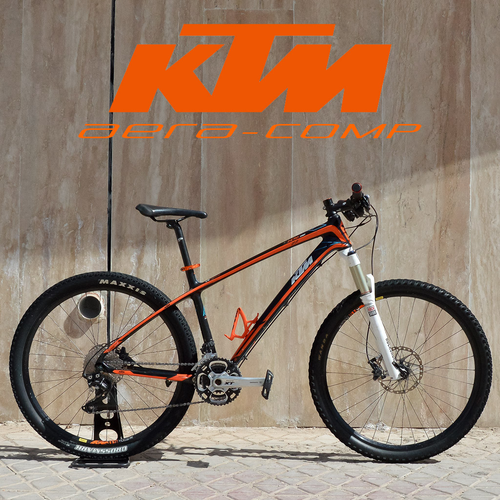 دوچرخه کوهستان کی تی ام کربن کار کرده مدل آرا کامپ سایز 27.5 KTM Mountain Bike Aera Comp 27.5