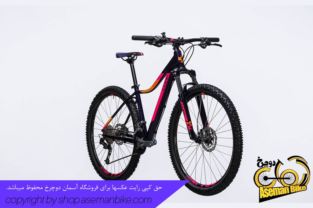 دوچرخه بانوان کیوب مدل اکسز دبلیو ال اس پرو سایز 29 آئوبرجین/صورتی 2017 Cube Bicycle Access WLS Pro 29 Lady 2017