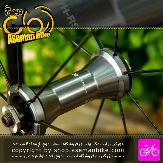 طوقه کامل جلو وعقب کربن دوچرخه کورسی شیمانو آر اس 80 سی 24 Shimano Carbon Rims RS80 C24