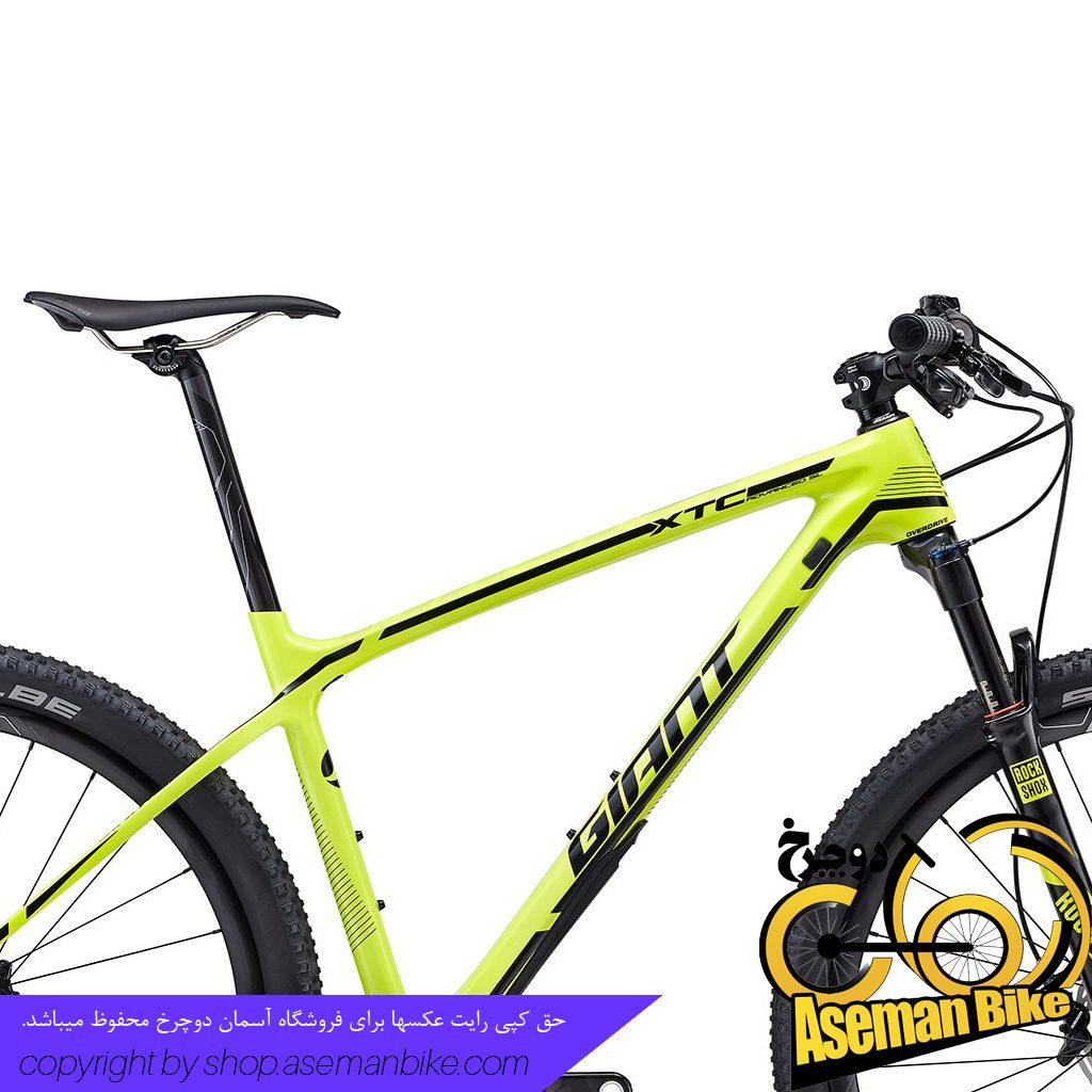دوچرخه کوهستان کربن جاینت مدل ایکس تی سی ادونس اس ال 1 سایز 27.5 Giant XTC Advanced SL 1 2016