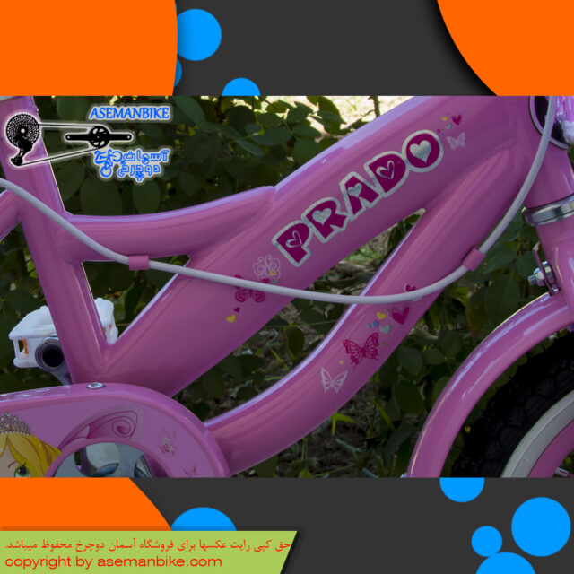 دوچرخه دخترانه پرادو مدل 601 سایز 12 Prado Lady Bicycle 601 12
