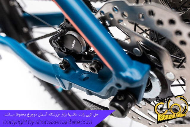 دوچرخه کوهستان کراس کانتری کیوب مدل آنالوگ سایز ۲۷.۵ نارنجی آبی 2017 Cube Mountain Bicycle Analog 27.5 2017