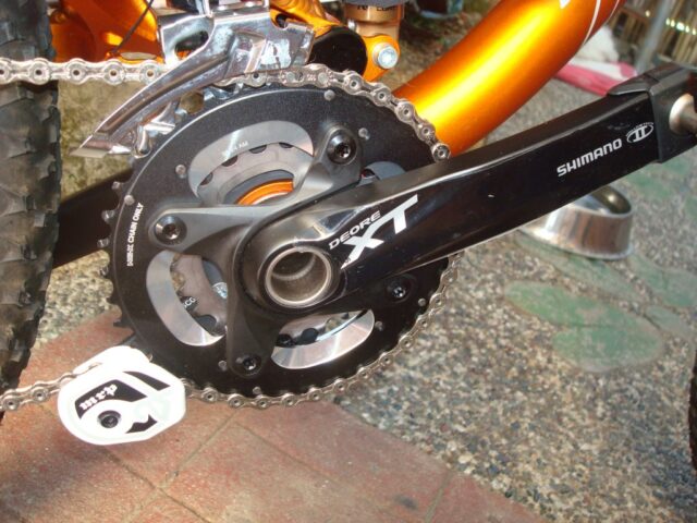 طبق قامه دوچرخه کوهستان شیمانو ایکس تی ام 785 Shimano XT FC-M785 38X24T