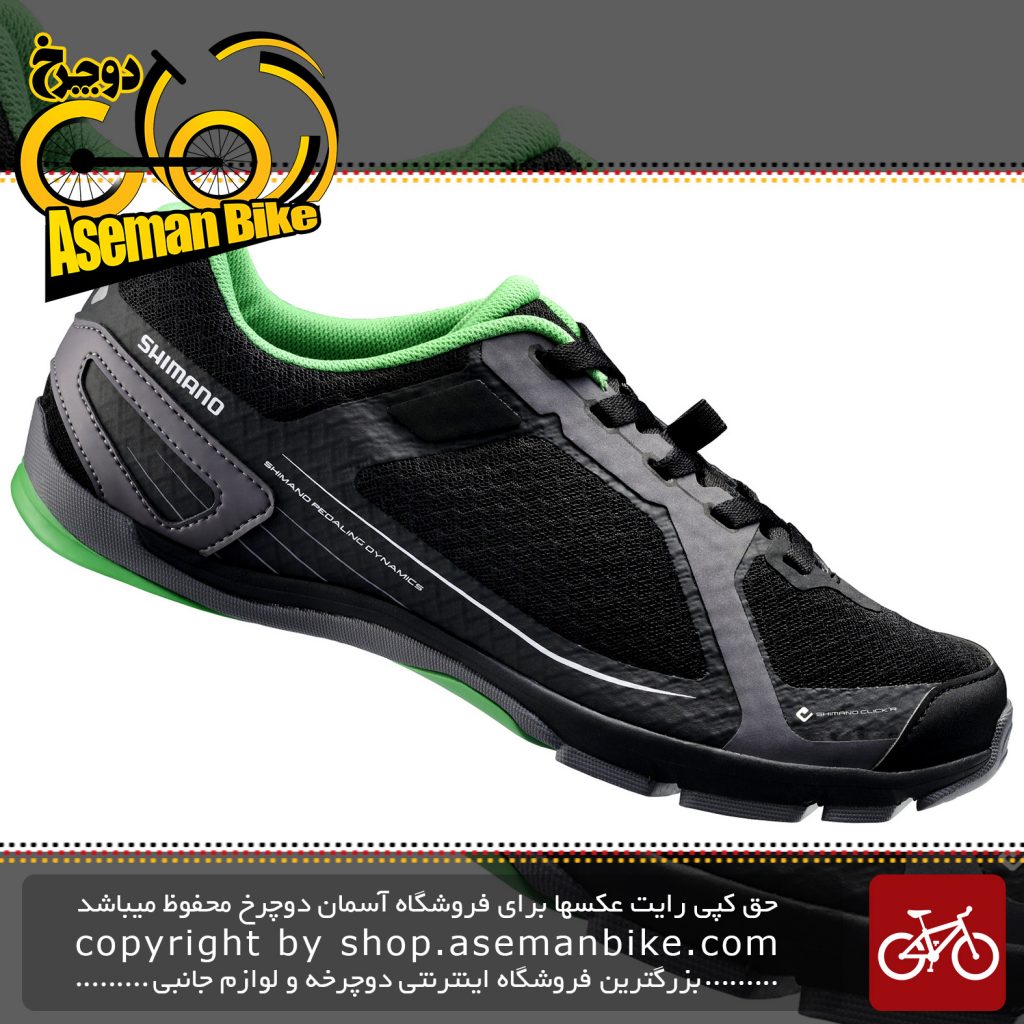 کفش شهری شیمانو مدل سی تی ۴۱ مشکی Shimano CT41 Touring Mountain Bike Shoes Black