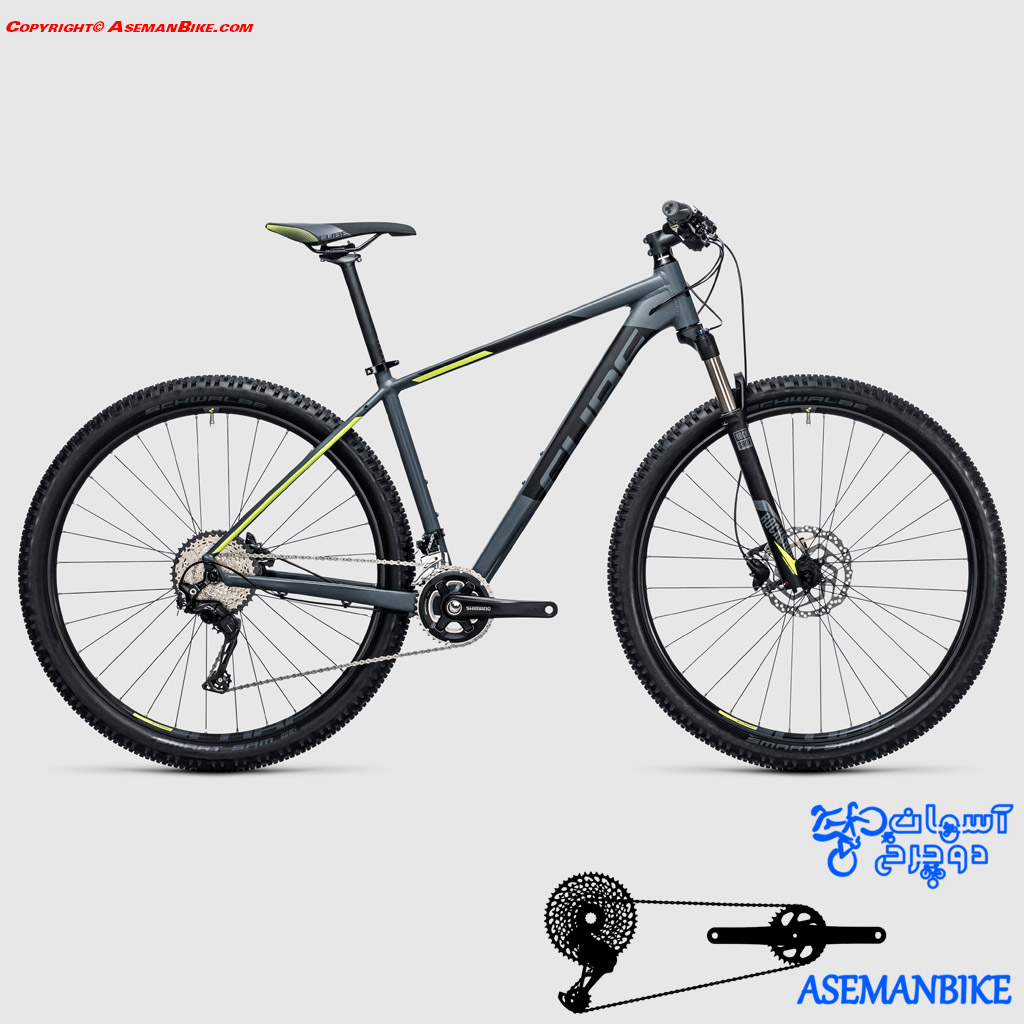 دوچرخه کوهستان کیوب مدل اسید سایز 27.5 CUBE Mountain Bike ACID 2017 27.5