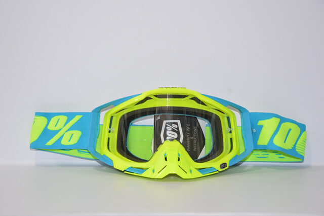 عینک دوچرخه دانهیل 100% مدل ریس کرفت فسفری آبی Goggles 100% Race Craft