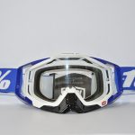 عینک دوچرخه دانهیل 100% مدل ریس کرفت سفید مشکی آبی Goggles 100% Race Craft