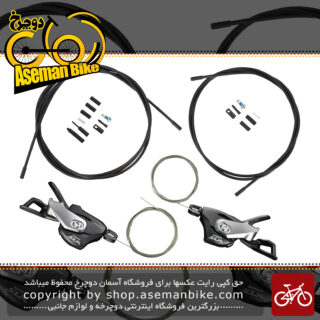 دسته دنده دوچرخه شیمانو 2/3 در 11 سرعته مدل اس ال ایکس Shimano Shifter Bicycle SLX SL-M7000 I Spec B 2/3×11 Speed Japan