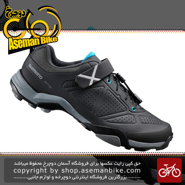 کفش دوچرخه سواری شهری و کوهستان شیمانو مدل ام تی 500 قفل شو لاک Shimano Bicycle Shoes MT500