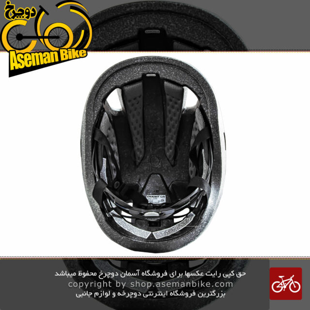 کلاه دوچرخه سواری جاینت مدل دیستریکت ساخت تایوان سایز 59-63 زرد/خاکستری Giant Bicycle Helmet District