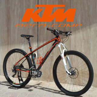 دوچرخه کوهستان کی تی ام کربن کار کرده مدل آرا کامپ سایز 27.5 KTM Mountain Bike Aera Comp 27.5