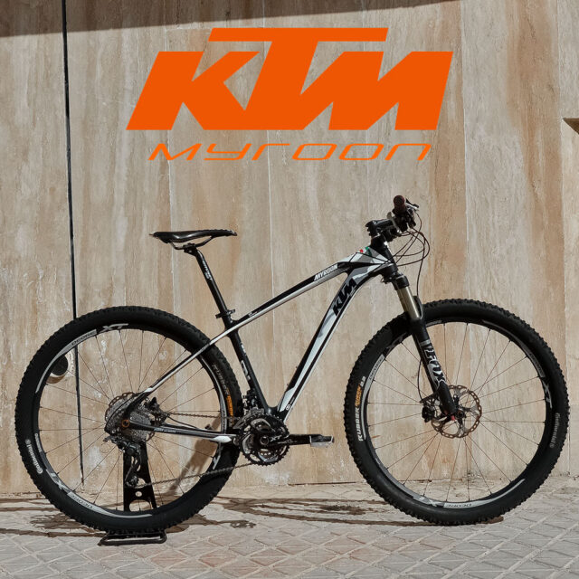 دوچرخه کوهستان کی تی ام کربن کار کرده مدل مایرون مستر سایز 29 KTM Mountain Bike Myroon Master