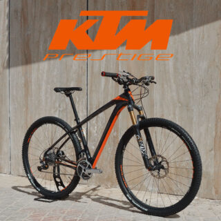 دوچرخه کوهستان کی تی ام کربن کار کرده مدل مایرون پرستیژ سایز 29 KTM Mountain Bike Myroon Prestige 29