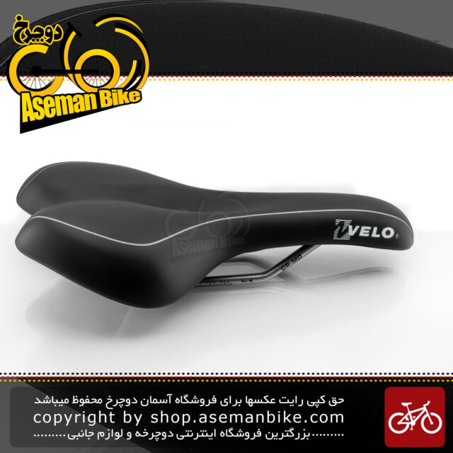 زین دوچرخه ولو ژله ای مشکی Velo Bicycle Saddle Black 
