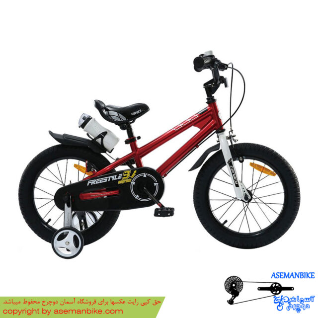 دوچرخه شهري قناري مدل فری استایل قرمز سايز 16 Canary City Bicycle Freestyle 16