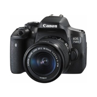 دوربين ديجيتال کانن مدل Canon EOS 750D / Rebel T6i / Kiss X8i Kit 18-55 IS STM Digital Camera