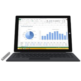 تبلت مايکروسافت مدل Surface Pro 3 - A به همراه کيبورد ظرفيت 256 گيگابايت