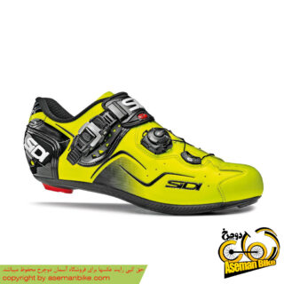 کفش دوچرخه سواری کورسی جاده سی دی ایتالیا مدل کاوس زرد SIDI On Road Shoes Italy Ckaos
