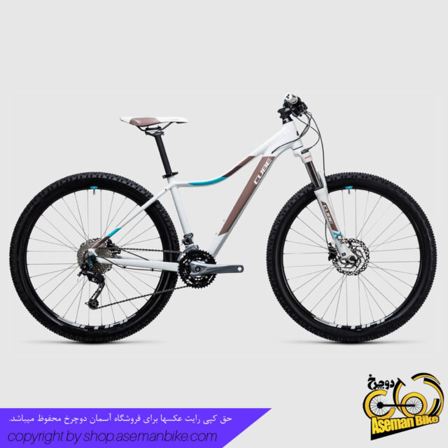 دوچرخه بانوان کیوب مدل اکسز دبلیو ال اس پرو سایز 27.5 قهوه ای روشن/سفید 2017 Cube Bicycle Access WLS Pro 27.5 Lady 2017