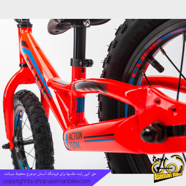 دوچرخه آموزشی بچه گانه کیوب مدل کابیه 120 اکشن تیم سایز 12 Cube Kids Bicycle Cubie 120 Action Team 12