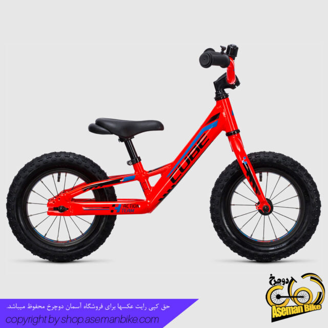 دوچرخه آموزشی بچه گانه کیوب مدل کابیه 120 اکشن تیم سایز 12 Cube Kids Bicycle Cubie 120 Action Team 12