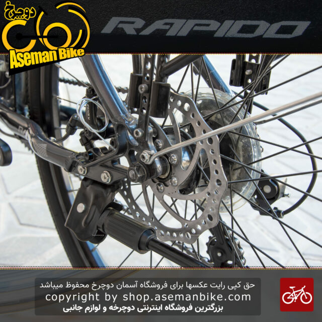دوچرخه شهری توریستی راپیدو مدل تورینگ 1 دیسک سایز 26 Rapido Bicycle Touring 1D Size 26