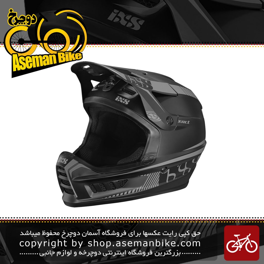 کلاه ایمنی دوچرخه آی ایکس اس مدل IXS Hlemet Xact Black-SM