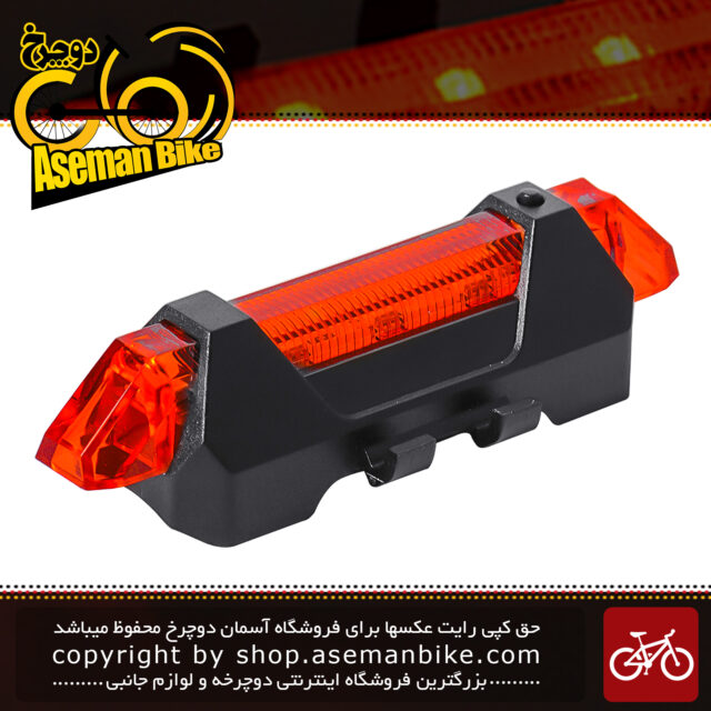 چراغ عقب دوچرخه شارژی مدل ام کی ال 780 MKL-780 Light Red LED