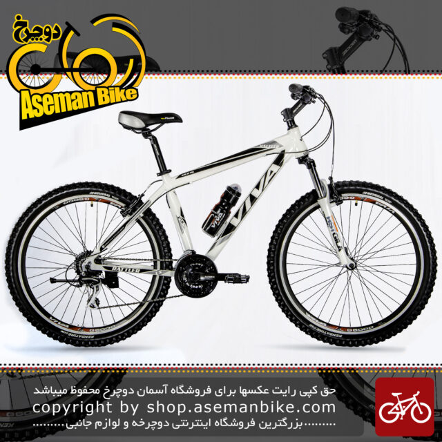 دوچرخه کوهستان شهری ویوا مدل رتلر ال ایکس ۲۴ دنده سایز ۲۷٫۵ ترمز شیمانو Viva Mountain City Bicycle RATTLER LX 18 Shimano 27.5 2018