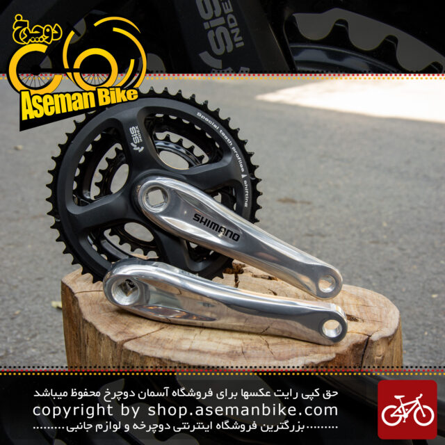طبق قامه دوچرخه شیمانو مدل اف سی –تی ایکس 71 48 و 38 و 28 دندانه Shimano Crankset Bicycle FC-TX71 48X38X28T 170mm