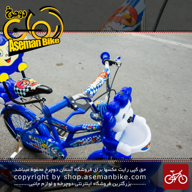 دوچرخه کودک و بچگانه شهري انگری برد مدل لیون آبی سايز 16 Angry Brids City Bicycle Lion 16