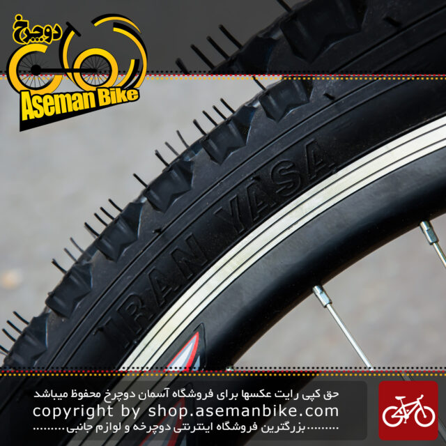 لاستیک تایر دوچرخه ساخت ایران یاسا سایز 26 در 2.00 Tire Bicycle Iran Yasa 26x2.00