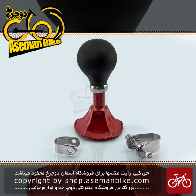 بوق شیپوری دوچرخه بچه گانه برند ردو مدل ایندکس یو وی قرمز-مشکی Kids bicycle Horn Reddo Index UVI Red-Black