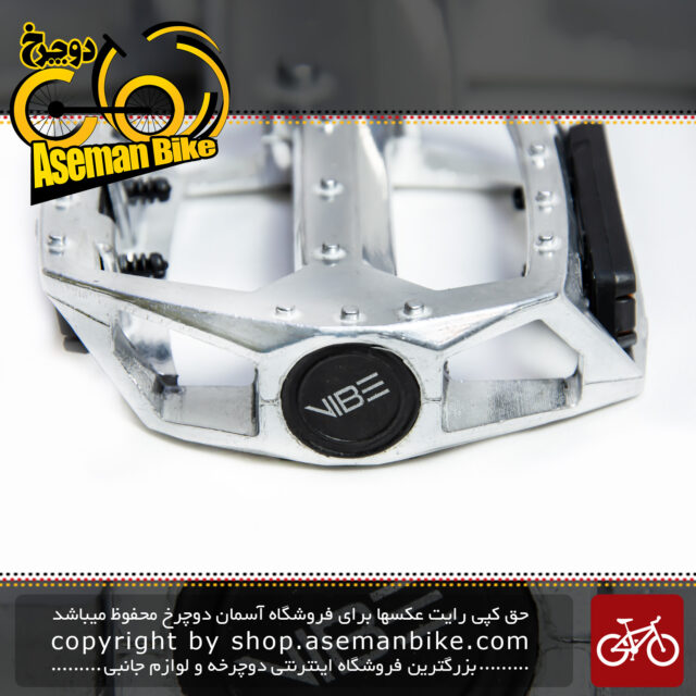 پدال رکاب دوچرخه برند وایب آلومینیومی میخ دار مدل اچ دی 901 Bicycle Pedal Vibe Brand Alloy HD-901