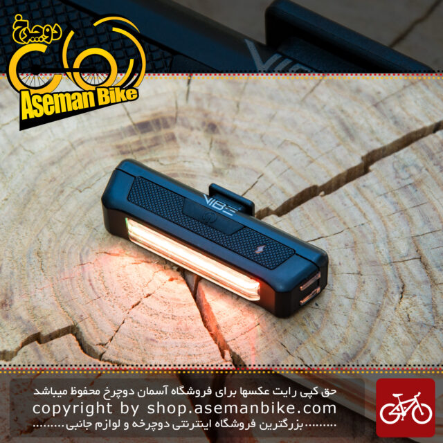 چراغ دوچرخه برند وایب قابل شارژ مدل وی بی 0020 Bicycle Light Vibe Brand Colorful Rechargeable VB0020