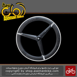 رینگ دوچرخه تری اتلون پرو سه اسپوک کلینچر کربن 3000/آلومینیوم PRO 3-spoke Wheel Clincher 3K Carbon-Aluminium Rim PRWH0040
