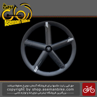 رینگ دوچرخه جاده کورسی پرو پنج اسپوک لوله ای کربن 3000 PRO 5-spoke Wheel Tubular 3K Carbon PRWH0044