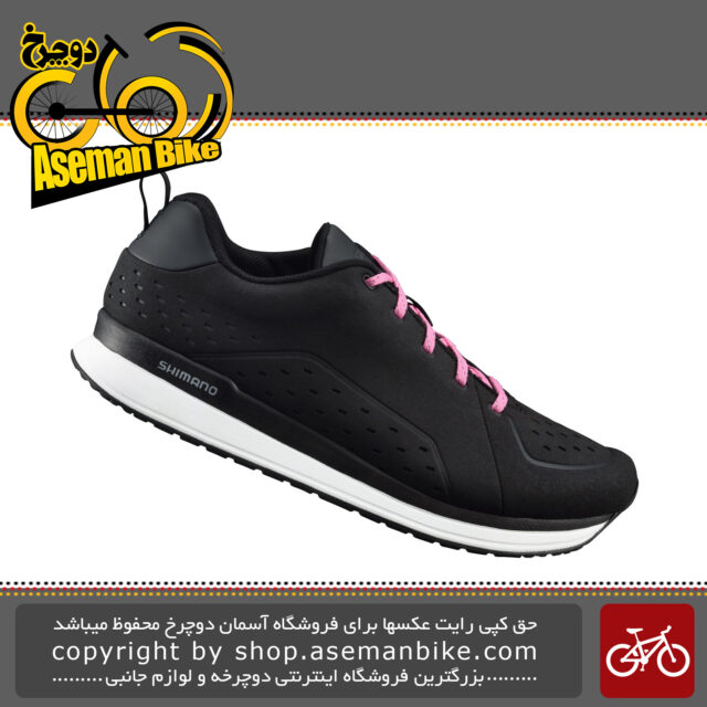 کفش دوچرخه سواری شهری بانوان برند شیمانو مدل سی تی 500 Shimano City Bicycle Shoes Women CT5 SH-CT500