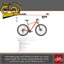 دوچرخه کوهستان کیوب مدل آنالوگ قرمز نارنجی سایز 27.5 2019 CUBE Mountain Bicycle Analog 27.5 2019