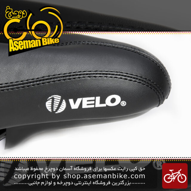 زین صندلی پهن طبی دوچرخه ولو مدل 6099 ای سوپاپ دار Saddle Bicycle Velo 6099