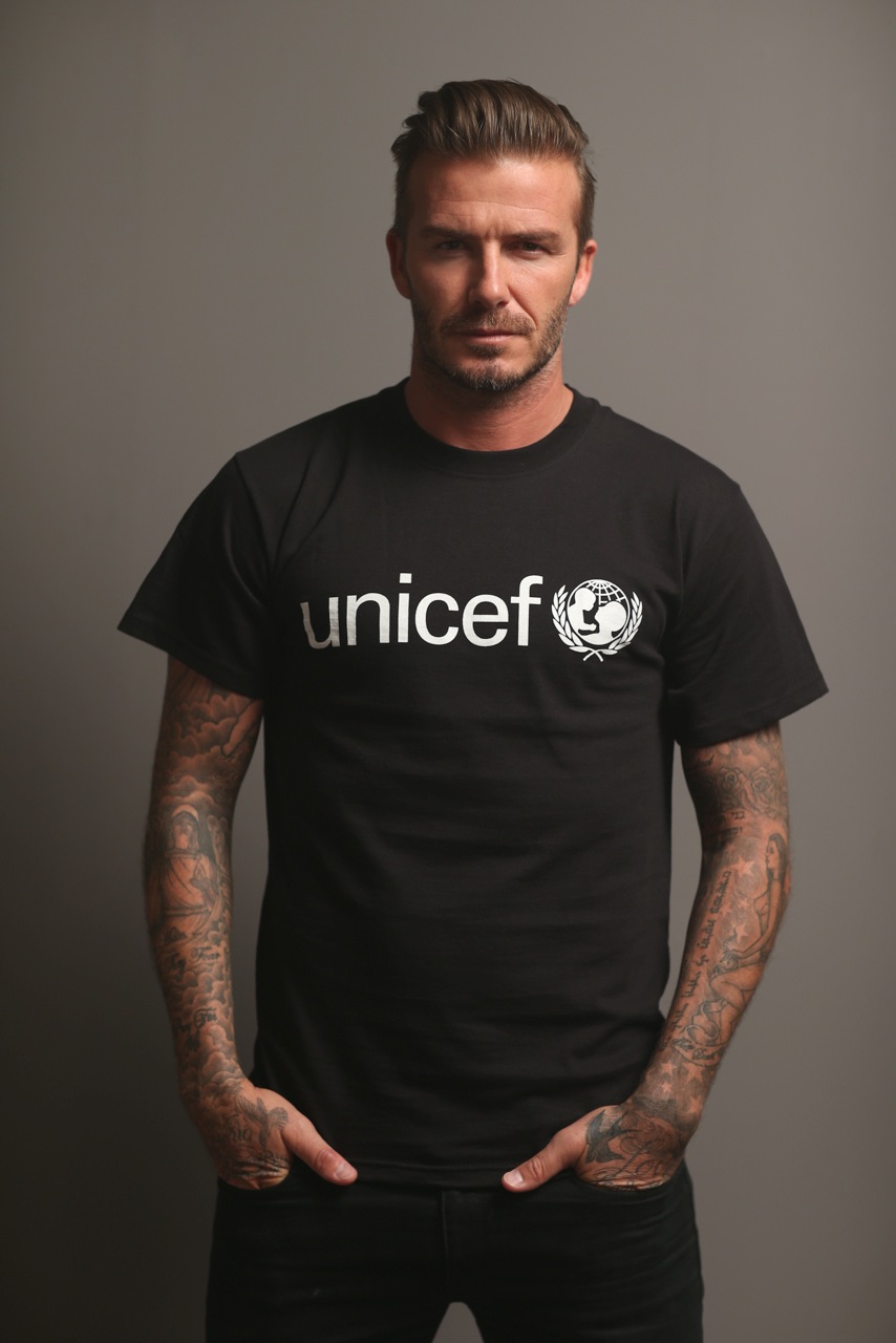 تیشرت ورزشی مشکی برند مدل یونیسف Meshkibrand Sport T-Shirt UNICEF Design
