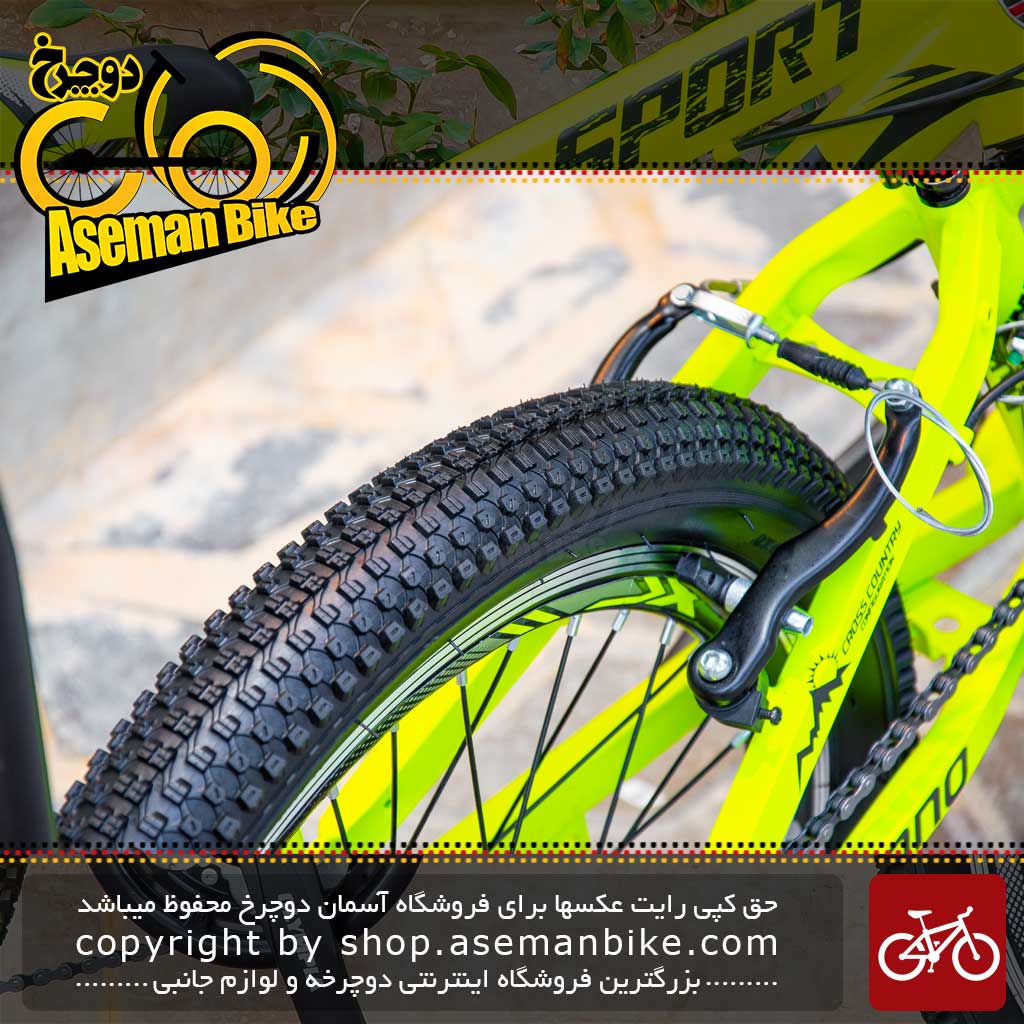  دوچرخه کوهستان المپیا مدل SPORT STEEL سایز 20 OLYMPIA Bicycle Size 20 Model SPORT STEEL