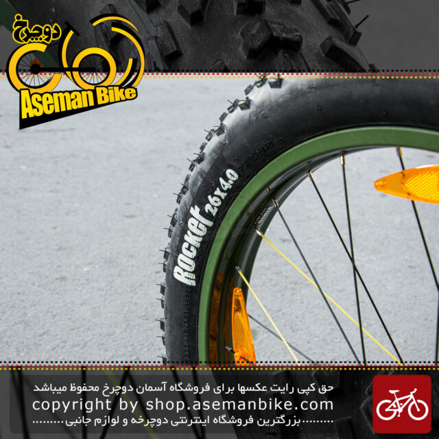 لاستیک تایر دوچرخه فت بایک سایز 26 در 4.00 Tire Bicycle Fat Bike 26x4.0 IRIDE LG