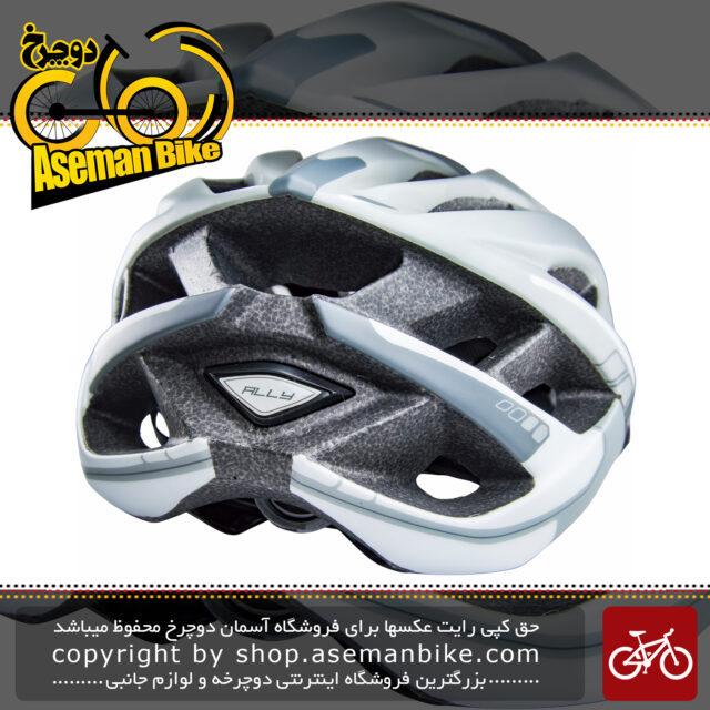 کلاه دوچرخه سواری جاینت مدل آلی سایز 53-60 زغالی Giant Bicycle Helmet ALLY 53-60