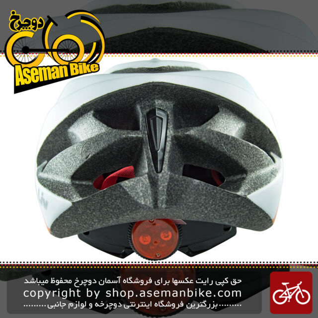 کلاه دوچرخه سواری لیو جاینت مدل پَشِن سایز 53-60 سفید پرتقالی Giant LIV Bicycle Helmet Passion 53-60