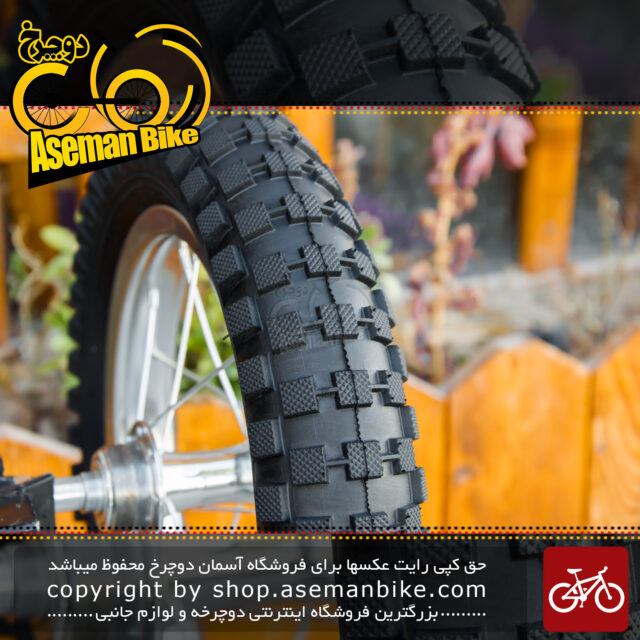 لاستیک دوچرخه بچگانه شهری وایب با سایز 12 در 2.40 عاج درشت VIBE Speed Bicycle Tire Size 12X2.40
