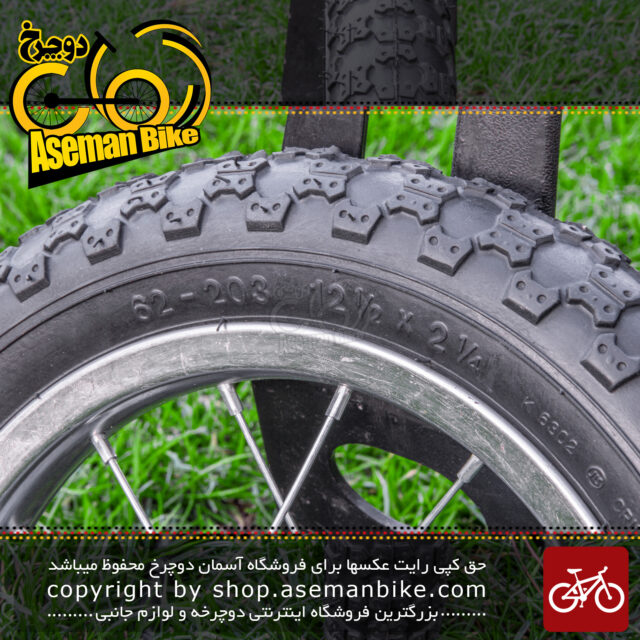تایر دوچرخه سایز 12 بچگانه مشکی سوالو ساخت اندونزی Swallow Tire Bicycle Kids 12